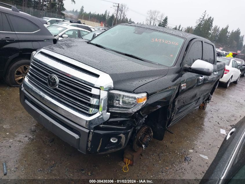 2018 TOYOTA TUNDRA CREWMAX 1794/PLATINUM - 5TFAY5F16JX707235
