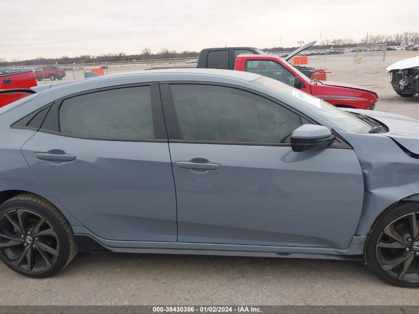 2019 HONDA CIVIC SPORT - SHHFK7H42KU227116