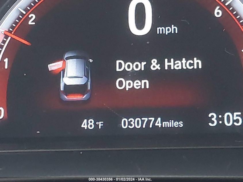 2019 HONDA CIVIC SPORT - SHHFK7H42KU227116