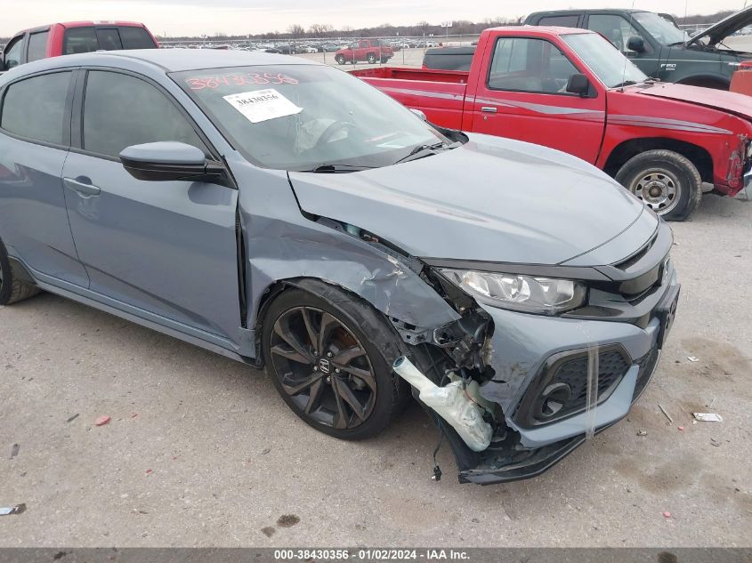 2019 HONDA CIVIC SPORT - SHHFK7H42KU227116