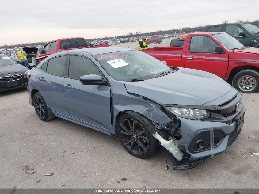 2019 HONDA CIVIC SPORT - SHHFK7H42KU227116