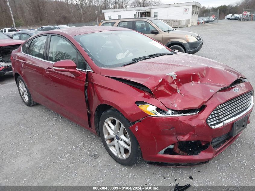 2016 FORD FUSION SE - 3FA6P0H72GR235653