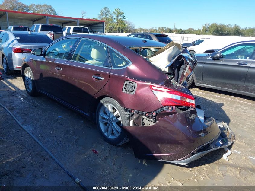 2015 TOYOTA AVALON XLE PREMIUM - 4T1BK1EB2FU140003