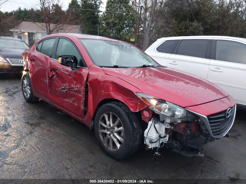 2016 MAZDA MAZDA3 I TOURING - 3MZBM1V74GM270233