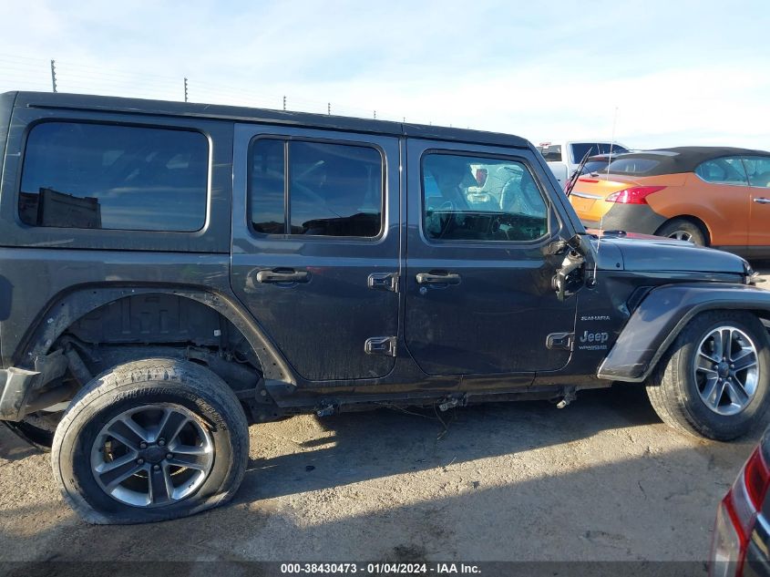 2019 JEEP WRANGLER UNLIMITED SAHARA 4X4 - 1C4HJXEG9KW536170