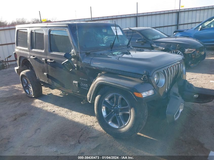 2019 JEEP WRANGLER UNLIMITED SAHARA 4X4 - 1C4HJXEG9KW536170
