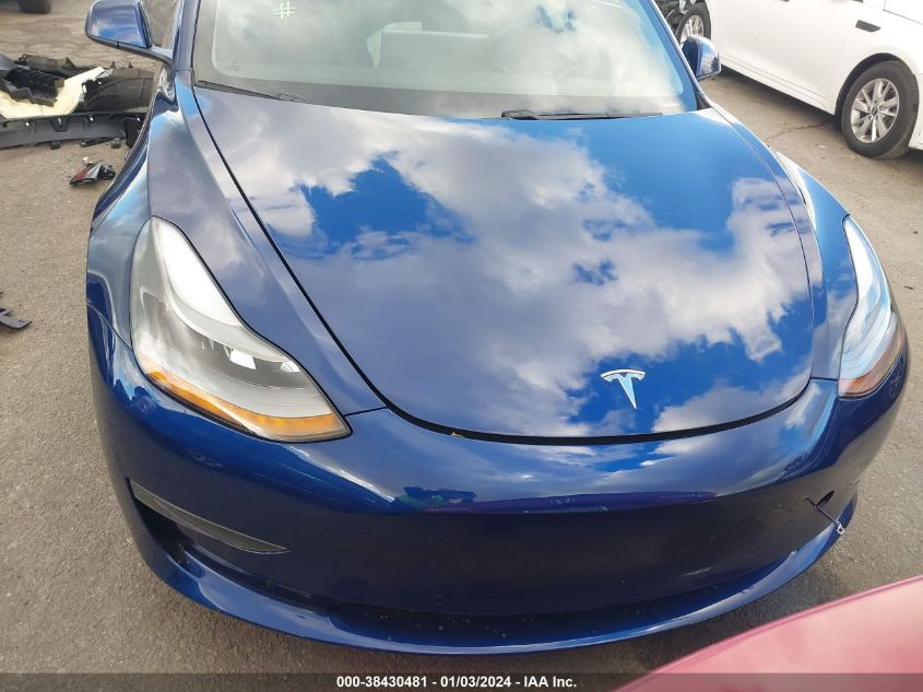 2021 TESLA MODEL 3 STANDARD RANGE PLUS REAR-WHEEL DRIVE - 5YJ3E1EA5MF939433