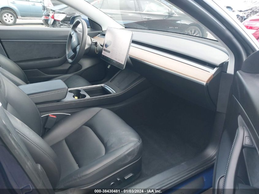 2021 TESLA MODEL 3 STANDARD RANGE PLUS REAR-WHEEL DRIVE - 5YJ3E1EA5MF939433