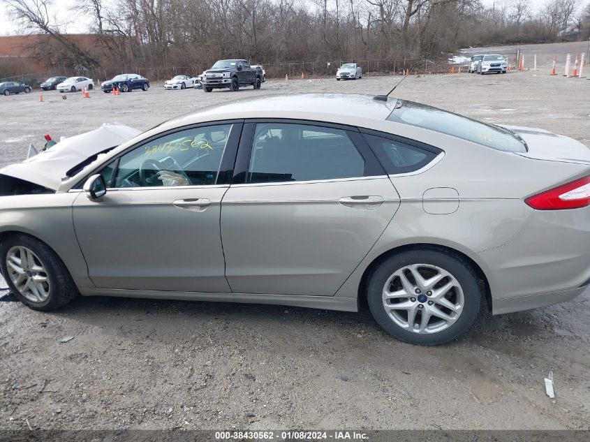 2015 FORD FUSION SE - 3FA6P0H76FR162737