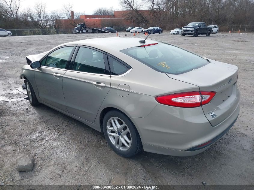 2015 FORD FUSION SE - 3FA6P0H76FR162737