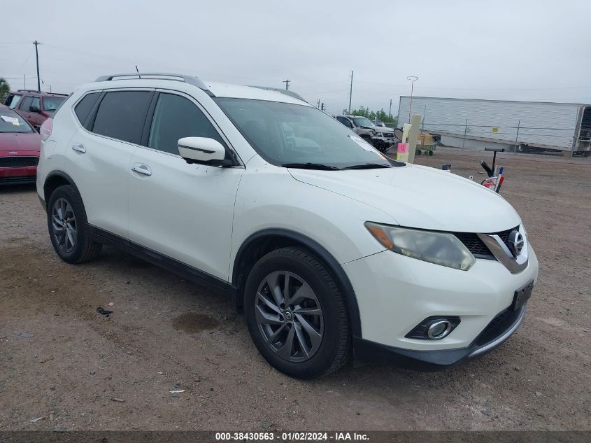 2016 NISSAN ROGUE S/SL/SV - 5N1AT2MTXGC753129
