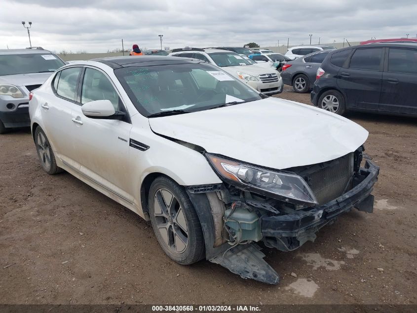 2013 KIA OPTIMA HYBRID HYBRID - KNAGM4AD9D5039834