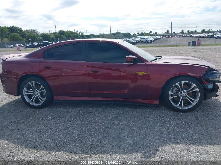2022 DODGE CHARGER GT RWD - 2C3CDXHG3NH107045