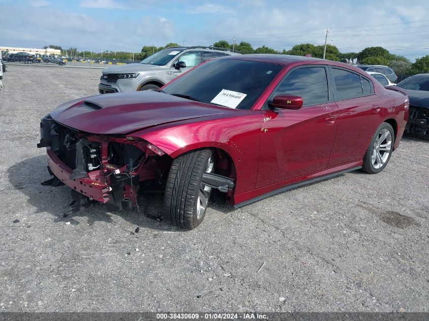 2022 DODGE CHARGER GT RWD - 2C3CDXHG3NH107045