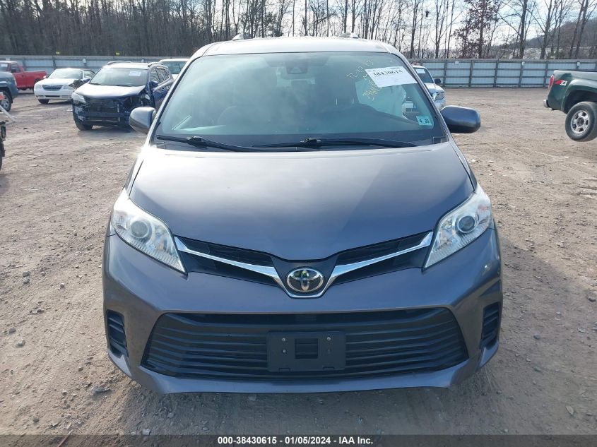 2018 TOYOTA SIENNA LE 8 PASSENGER - 5TDKZ3DC4JS911595