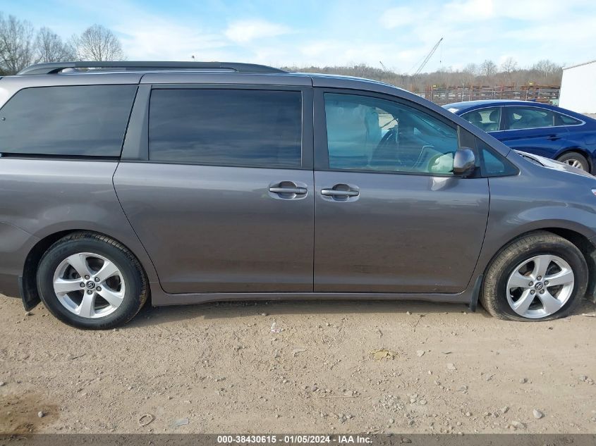 2018 TOYOTA SIENNA LE 8 PASSENGER - 5TDKZ3DC4JS911595