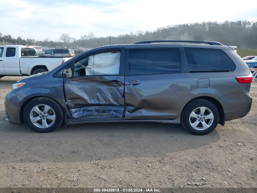 2018 TOYOTA SIENNA LE 8 PASSENGER - 5TDKZ3DC4JS911595