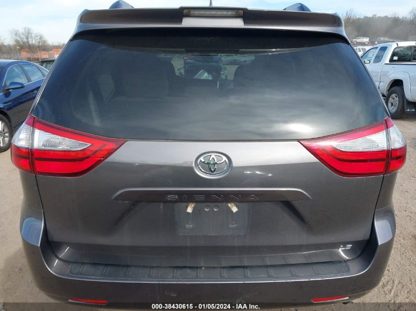 2018 TOYOTA SIENNA LE 8 PASSENGER - 5TDKZ3DC4JS911595