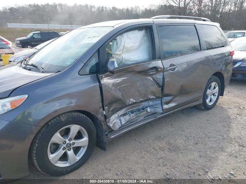 2018 TOYOTA SIENNA LE 8 PASSENGER - 5TDKZ3DC4JS911595