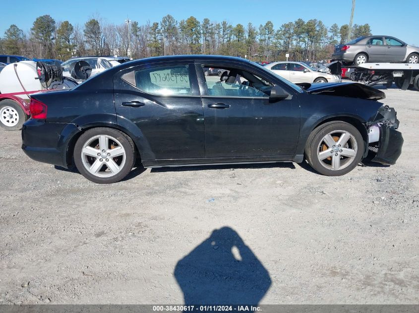 2013 DODGE AVENGER SE - 1C3CDZABXDN517003