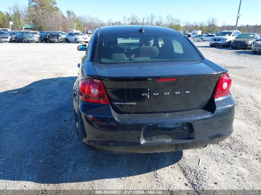 2013 DODGE AVENGER SE - 1C3CDZABXDN517003
