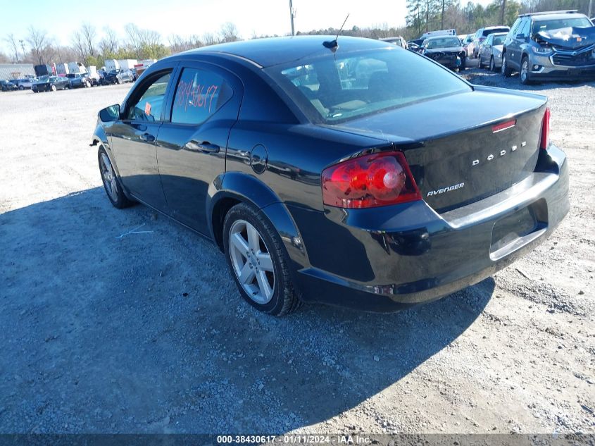 2013 DODGE AVENGER SE - 1C3CDZABXDN517003