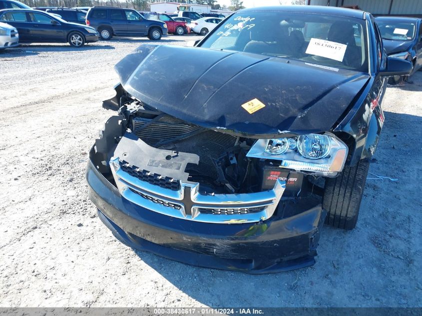 2013 DODGE AVENGER SE - 1C3CDZABXDN517003