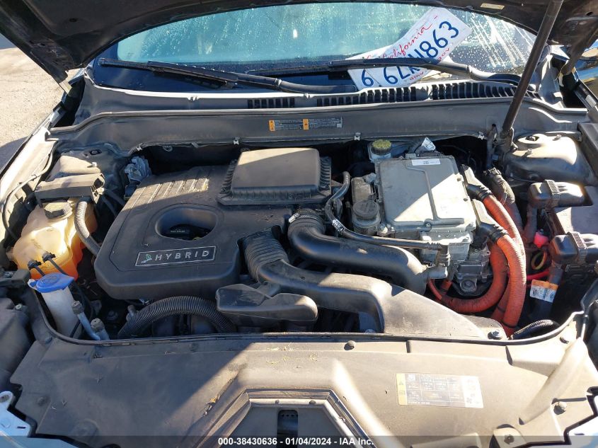 2013 LINCOLN MKZ HYBRID - 3LN6L2LU1DR815823