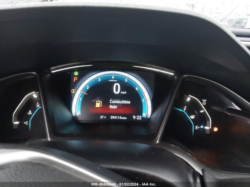 2016 HONDA CIVIC EX - 2HGFC1F35GH644481