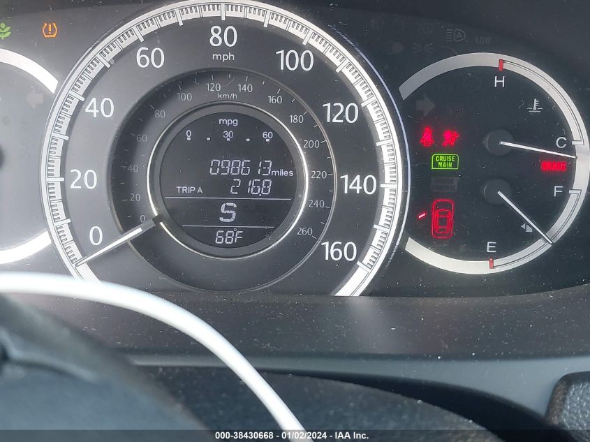 2015 HONDA ACCORD EXL - 1HGCR2F80FA121918