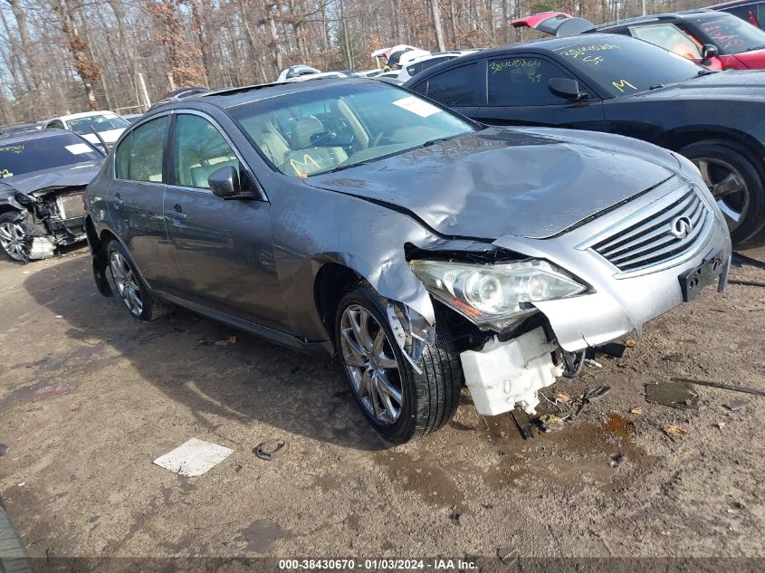 2013 INFINITI G37X - JN1CV6AR4DM751411
