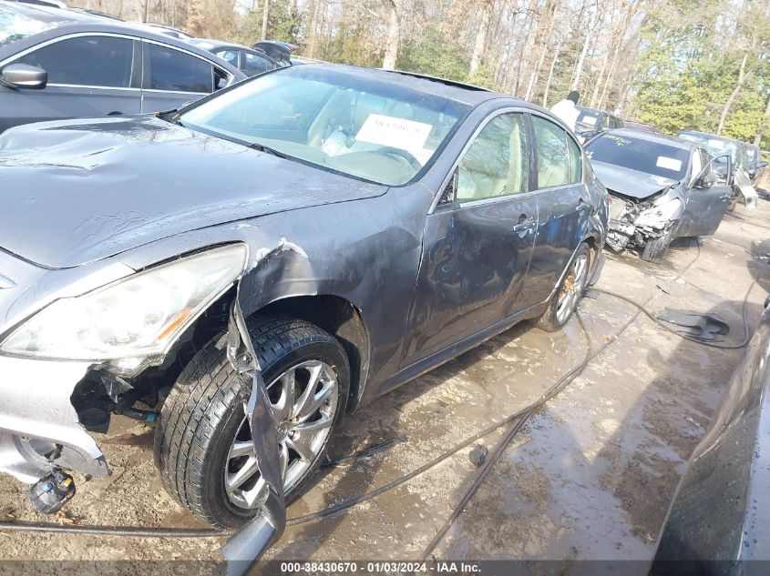 2013 INFINITI G37X - JN1CV6AR4DM751411