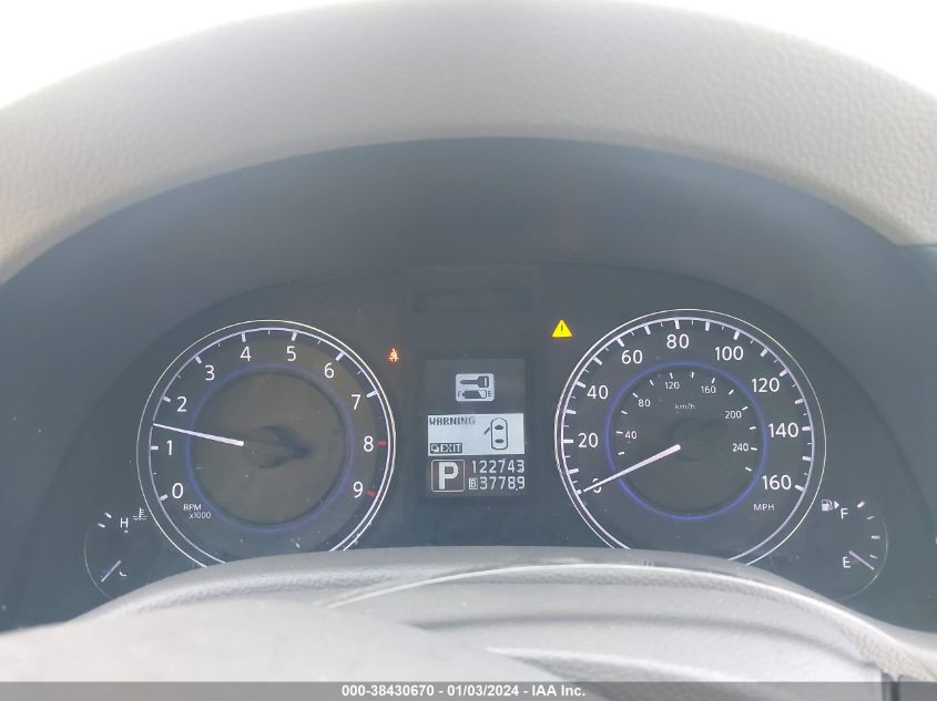 2013 INFINITI G37X - JN1CV6AR4DM751411