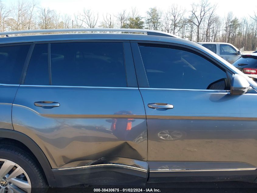 2021 VOLKSWAGEN ATLAS 3.6L V6 SEL - 1V2BR2CA9MC530632