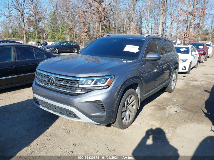 2021 VOLKSWAGEN ATLAS 3.6L V6 SEL - 1V2BR2CA9MC530632