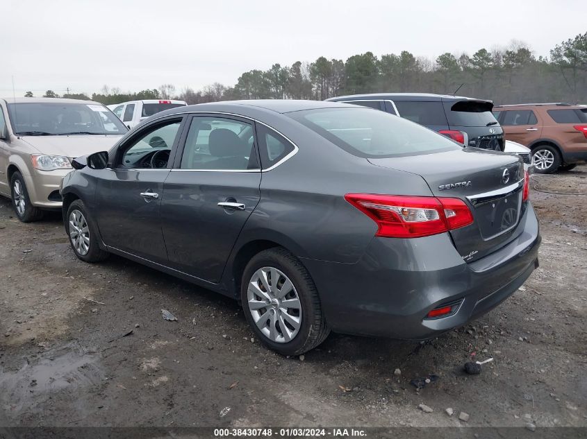 2019 NISSAN SENTRA S - 3N1AB7AP4KY371967