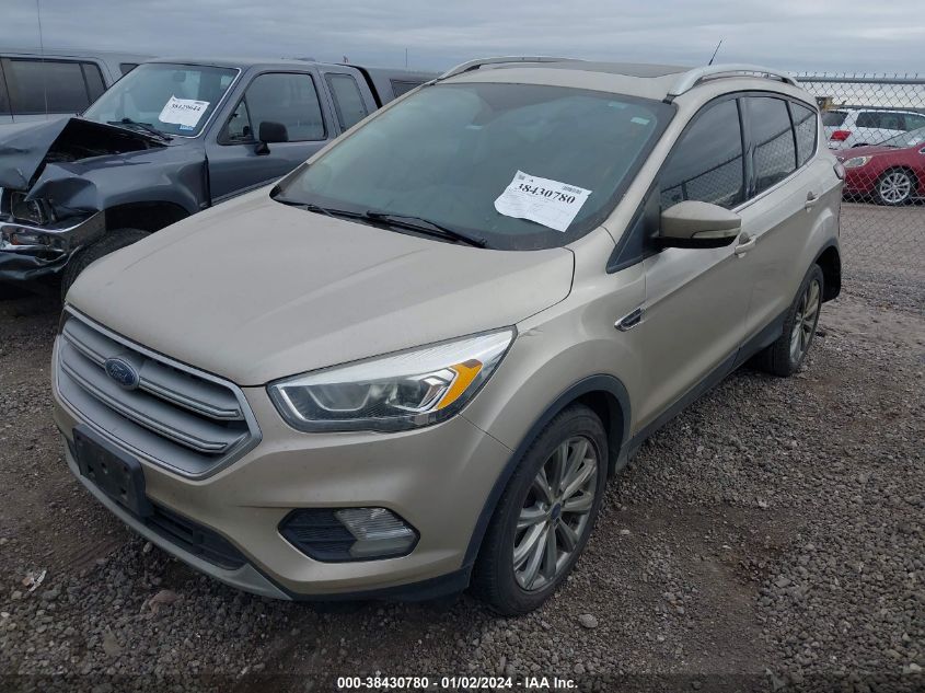 2017 FORD ESCAPE TITANIUM - 1FMCU0JD3HUE32133