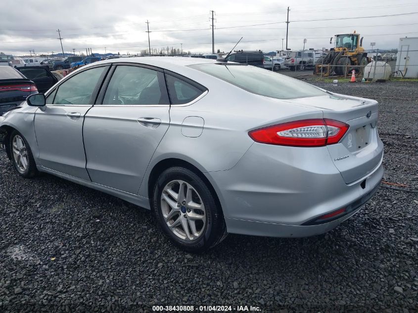 2016 FORD FUSION SE - 3FA6P0H72GR346199