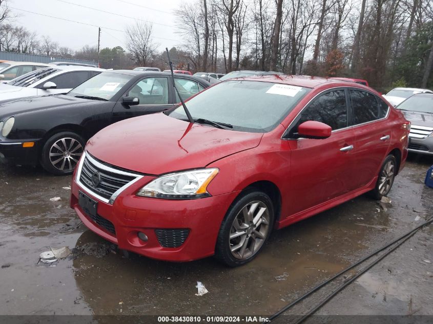 2014 NISSAN SENTRA SR - 3N1AB7AP1EY335674