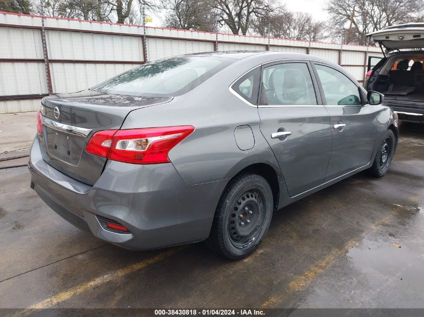 3N1AB7AP4KY403736 | 2019 NISSAN SENTRA