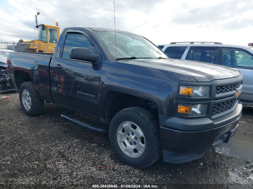 2014 CHEVROLET SILVERADO 1500 WORK TRUCK 1WT - 1GCNCPEH7EZ382552