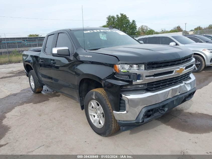 2020 CHEVROLET SILVERADO 1500 4WD DOUBLE CAB STANDARD BED LT - 1GCRYDED8LZ208226