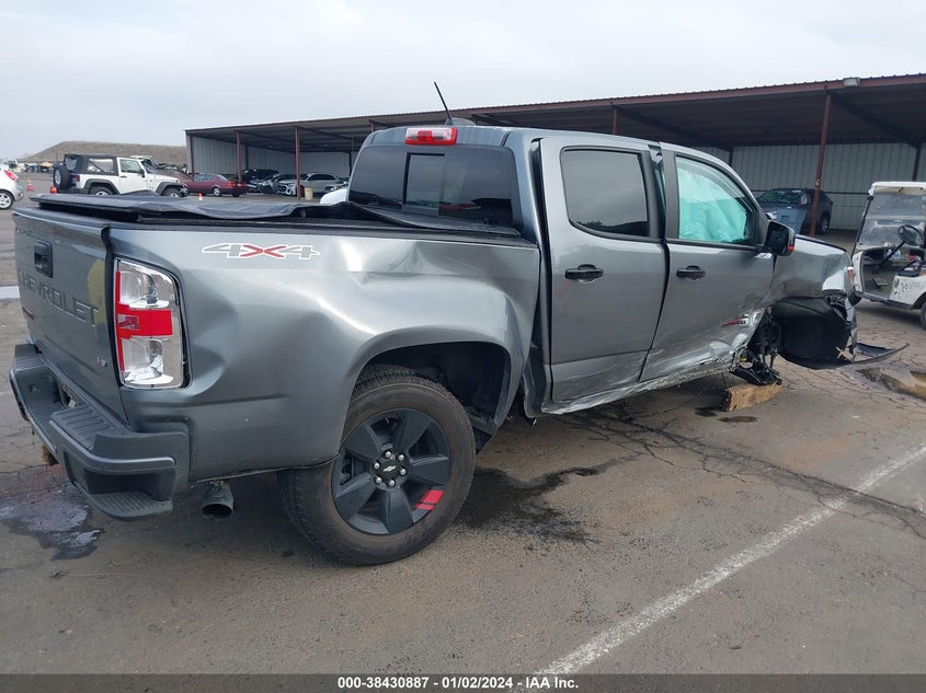 2022 CHEVROLET COLORADO 3.6L V6 FI DOHC 24V (VIN: 1GCGTCEN8N1133862