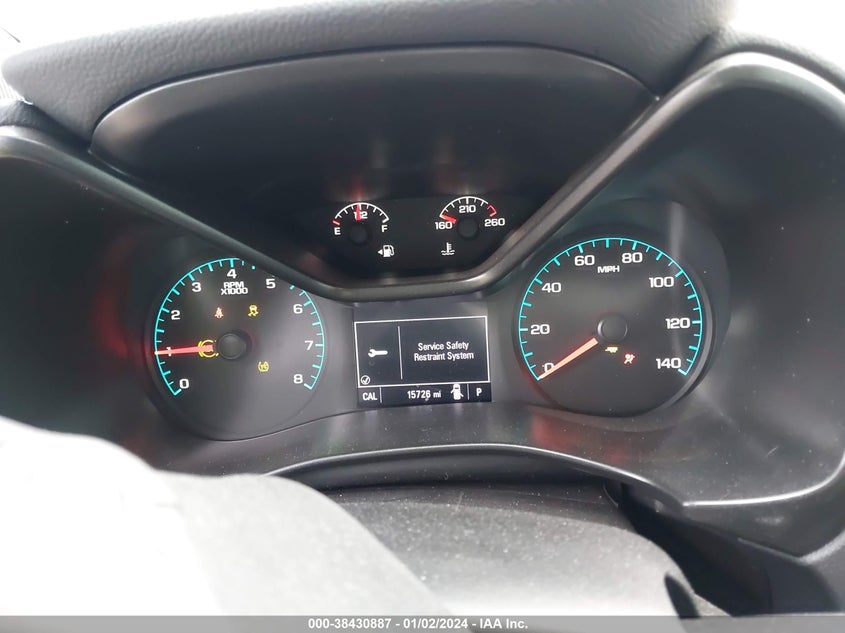 2022 CHEVROLET COLORADO 3.6L V6 FI DOHC 24V (VIN: 1GCGTCEN8N1133862