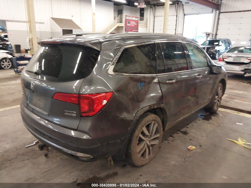 VIN 5FNYF6H97HB021044 2017 HONDA PILOT TOURING