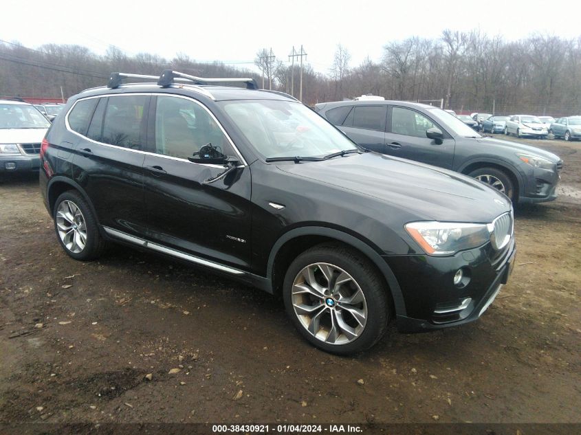 2017 BMW X3 XDRIVE28I - 5UXWX9C54H0D96254