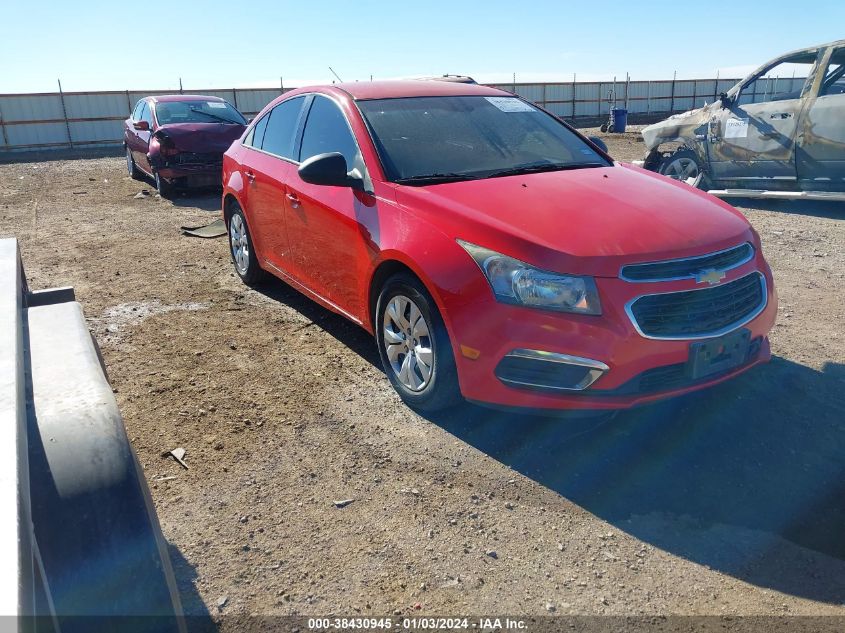 2015 CHEVROLET CRUZE LS MANUAL - 1G1PB5SH2F7151486