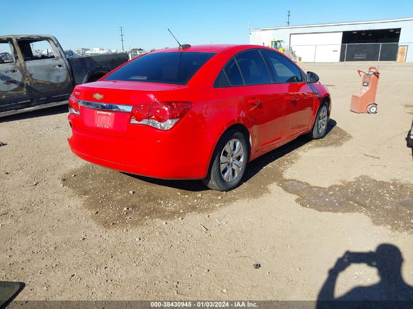 2015 CHEVROLET CRUZE LS MANUAL - 1G1PB5SH2F7151486