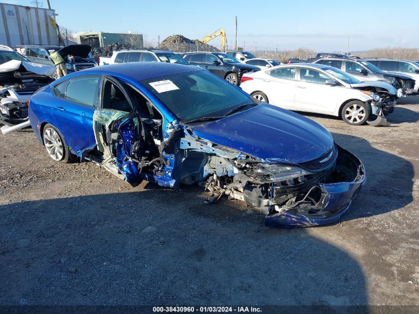 2015 CHRYSLER 200 S - 1C3CCCBG7FN730357