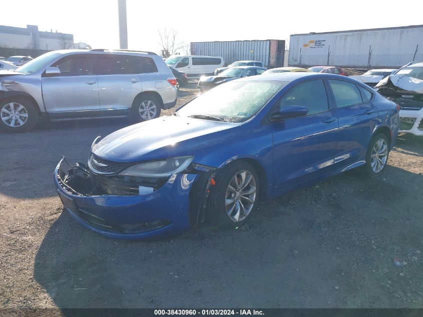 2015 CHRYSLER 200 S - 1C3CCCBG7FN730357